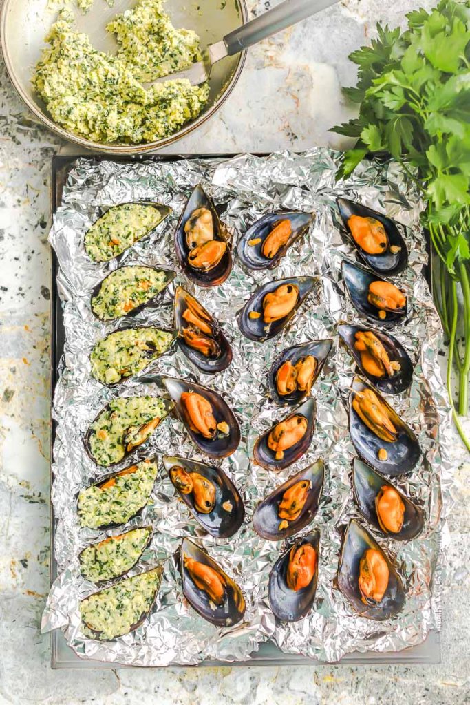 Moules Gratin Es Persillade De Cyril Lignac Quatre Saisons Au Jardin