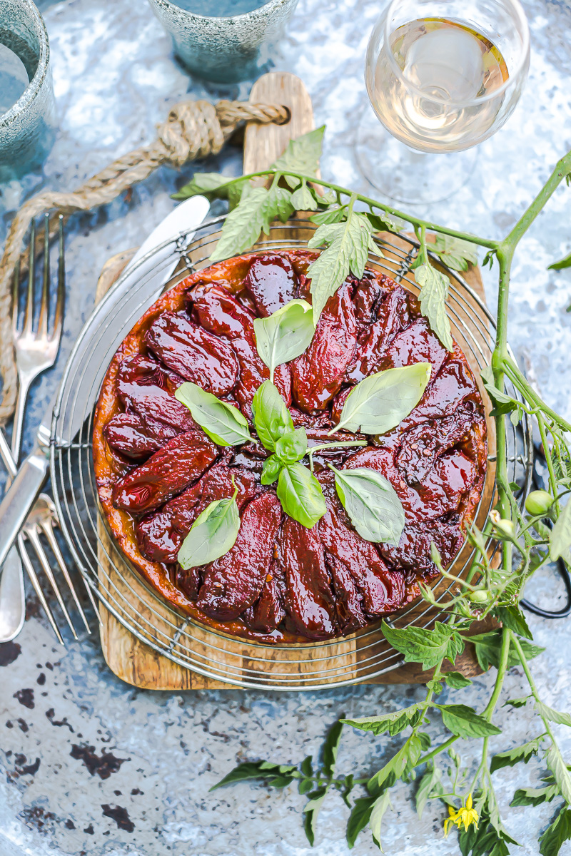 La Tatin De Tomates Du Chef Zanoni Simone - Quatre Saisons Au Jardin